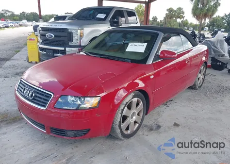 2006 Audi A4 1.8T from USA, damaged, VIN WAUAC48H76K009222